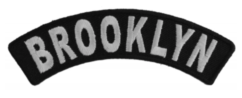 Brooklyn Small Rocker Patch